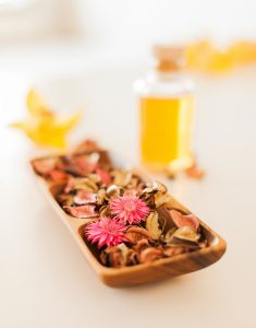 torkade blommor